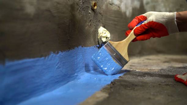 SJ Waterproofing Pros commercial waterproofing team near Carleton, MI